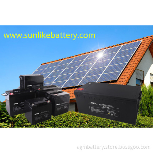 SUNLIKE Front Terminal Telecom Battery 12V200ah for Projects